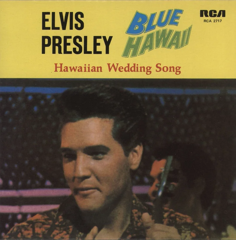 Elvis Presley Blue Hawaii Canadian 7" vinyl