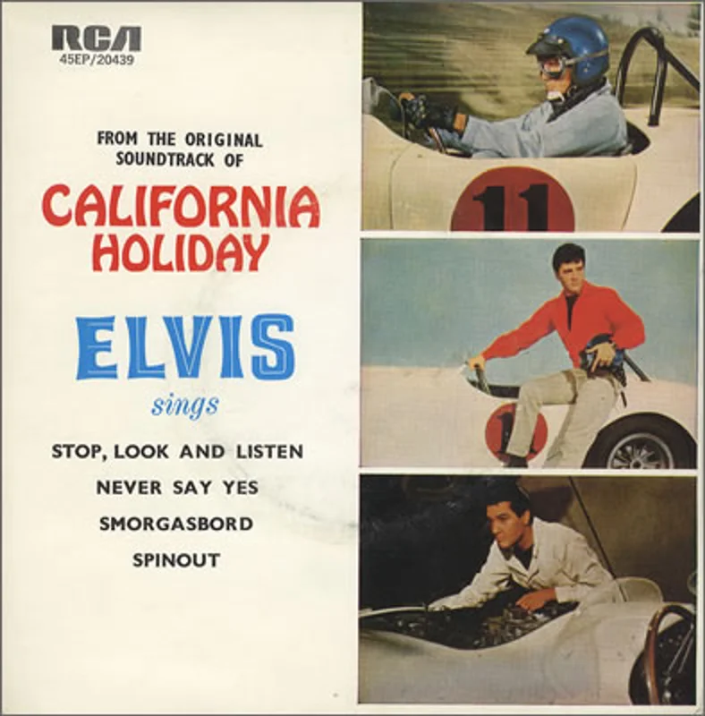 Elvis Presley California Holiday Australian 7" vinyl