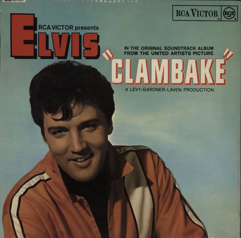 Elvis Presley Clambake - Red Spot - EX UK Vinyl LP