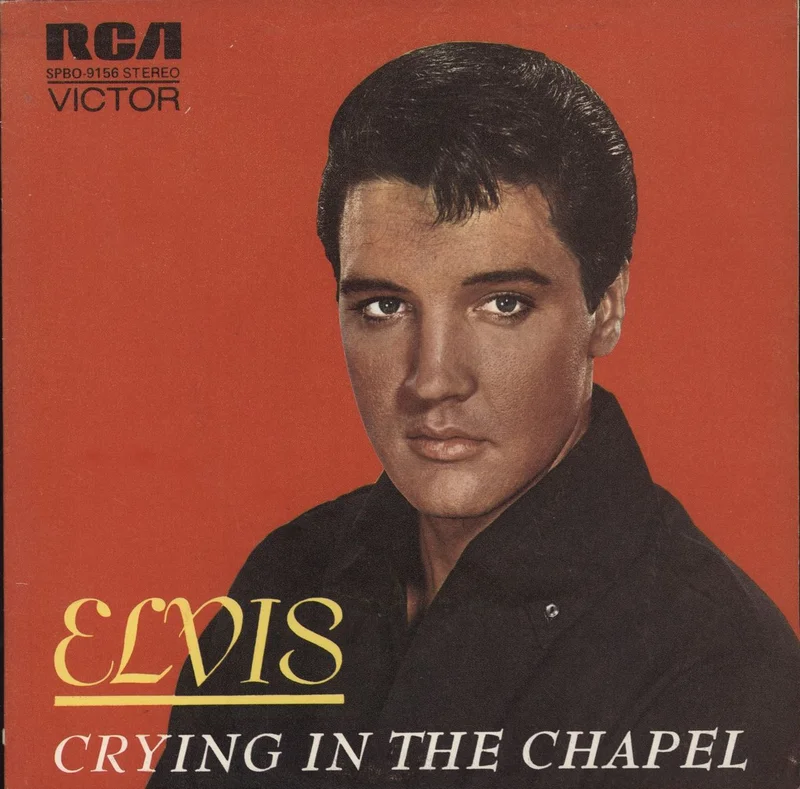 Elvis Presley Crying In The Chapel= Llorando En La Capilla Spanish 7" vinyl