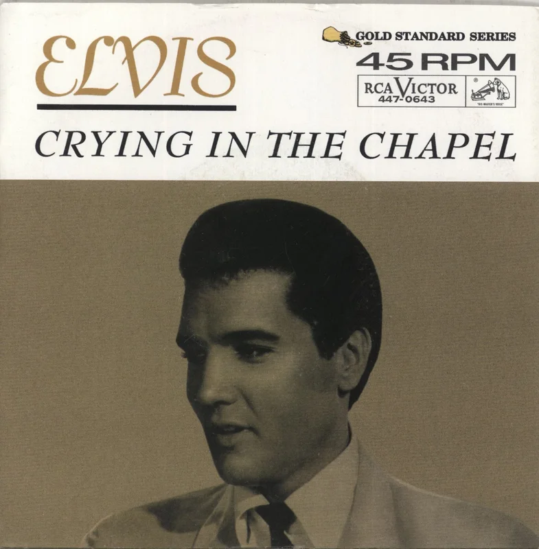 Elvis Presley Crying In The Chapel US 7" vinyl