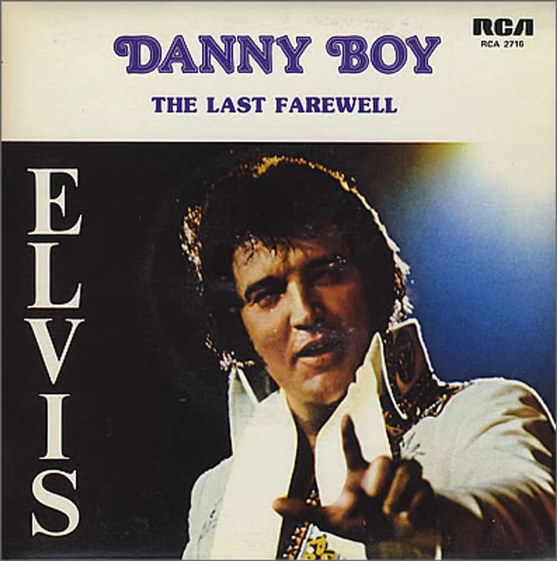 Elvis Presley Danny Boy Canadian 7" vinyl