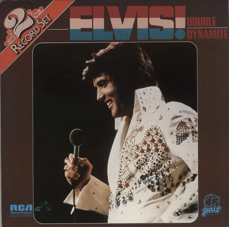 Elvis Presley Double Dynamite US 2-LP vinyl set