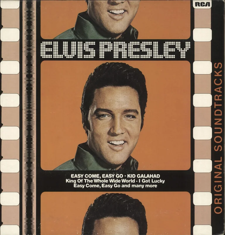 Elvis Presley Easy Come, Easy Go / Kid Galahad German Vinyl LP