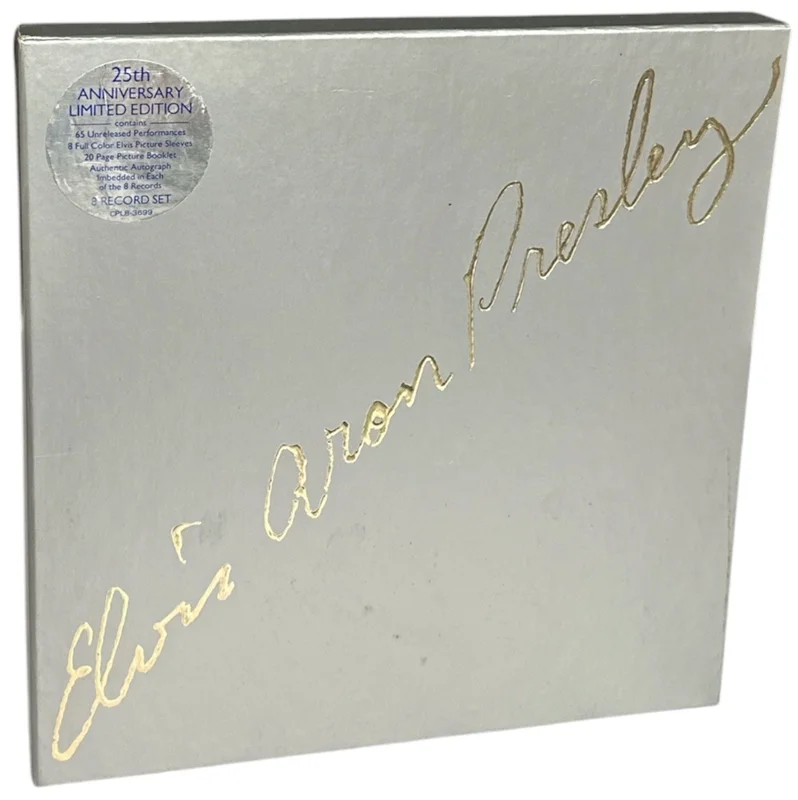 Elvis Presley Elvis Aron Presley - Stickered - EX US Vinyl box set