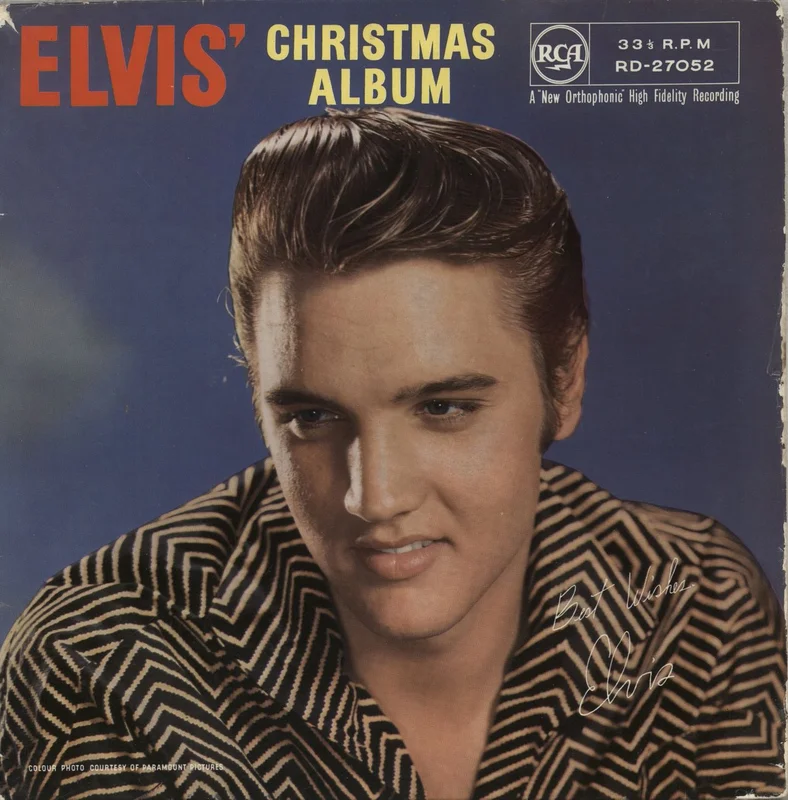 Elvis Presley Elvis' Christmas Album - 1st UK Vinyl LP