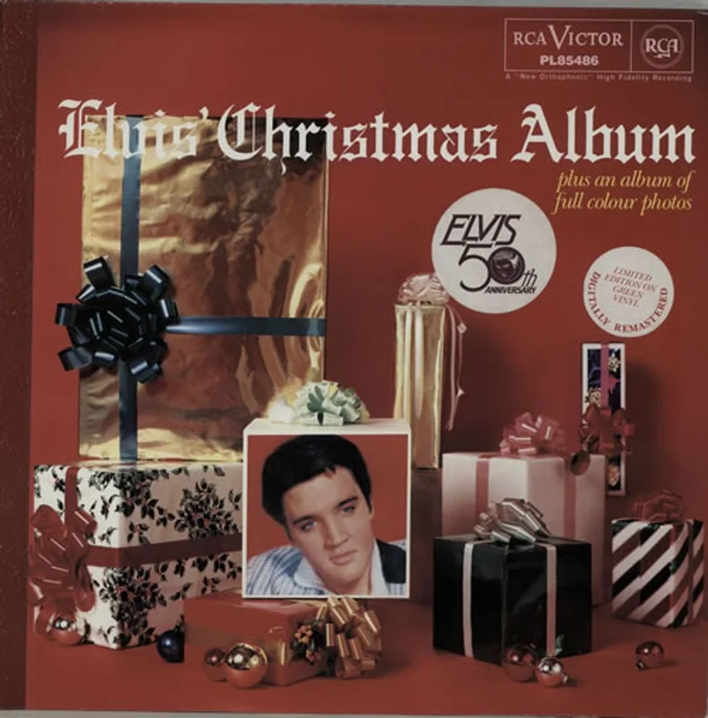 Elvis Presley Elvis' Christmas Album - Green Vinyl German Vinyl LP