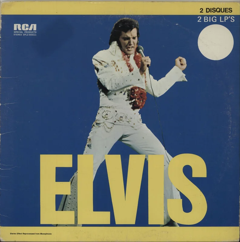 Elvis Presley Elvis Commemorative Album - Gold Vinyl Canadian 2-LP vinyl set