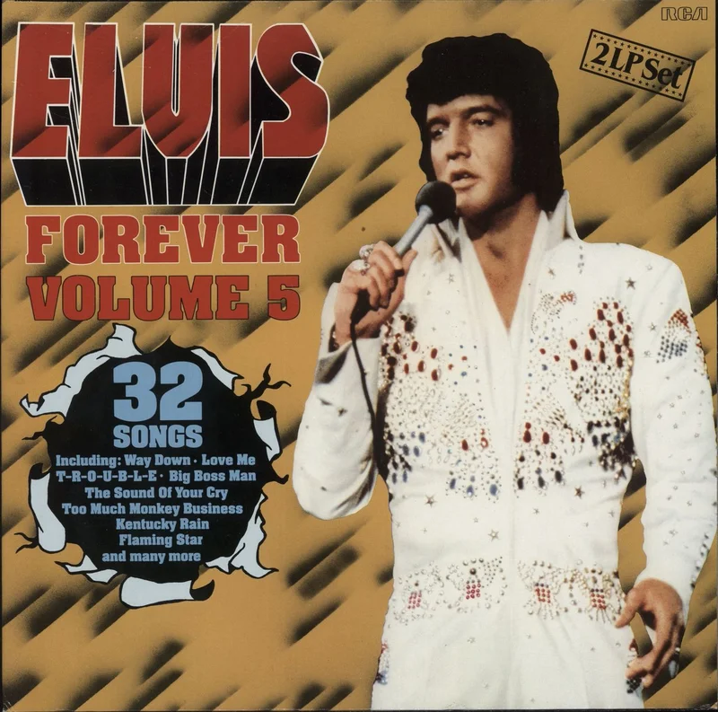 Elvis Presley Elvis Forever Volume 5 German 2-LP vinyl set