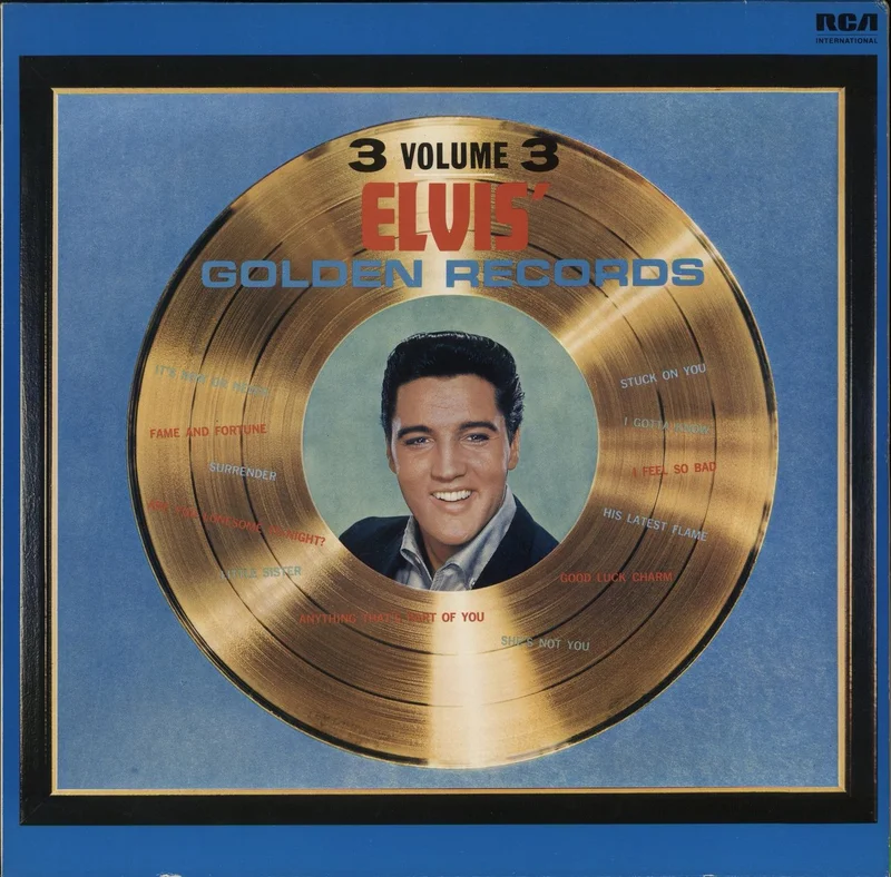 Elvis Presley Elvis' Golden Records Volume 3 German Vinyl LP