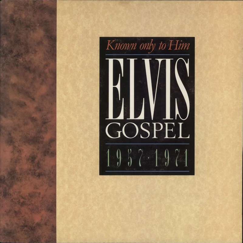 Elvis Presley Elvis Gospel 1957-1971 Known Only To Him US Vinyl LP