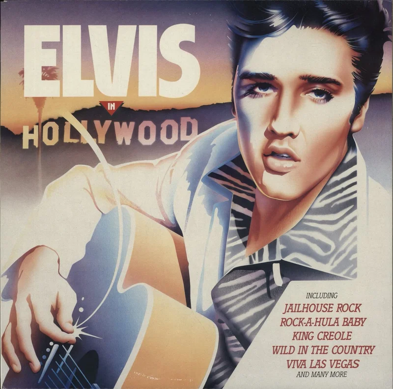 Elvis Presley Elvis In Hollywood UK Vinyl LP