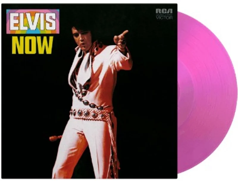 Elvis Presley Elvis Now - 180 Gram Magenta Vinyl - Numbered Edition UK Vinyl LP