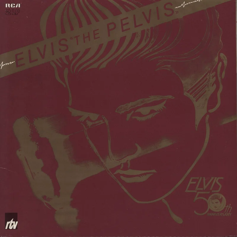 Elvis Presley Elvis The Pelvis Italian 2-LP vinyl set