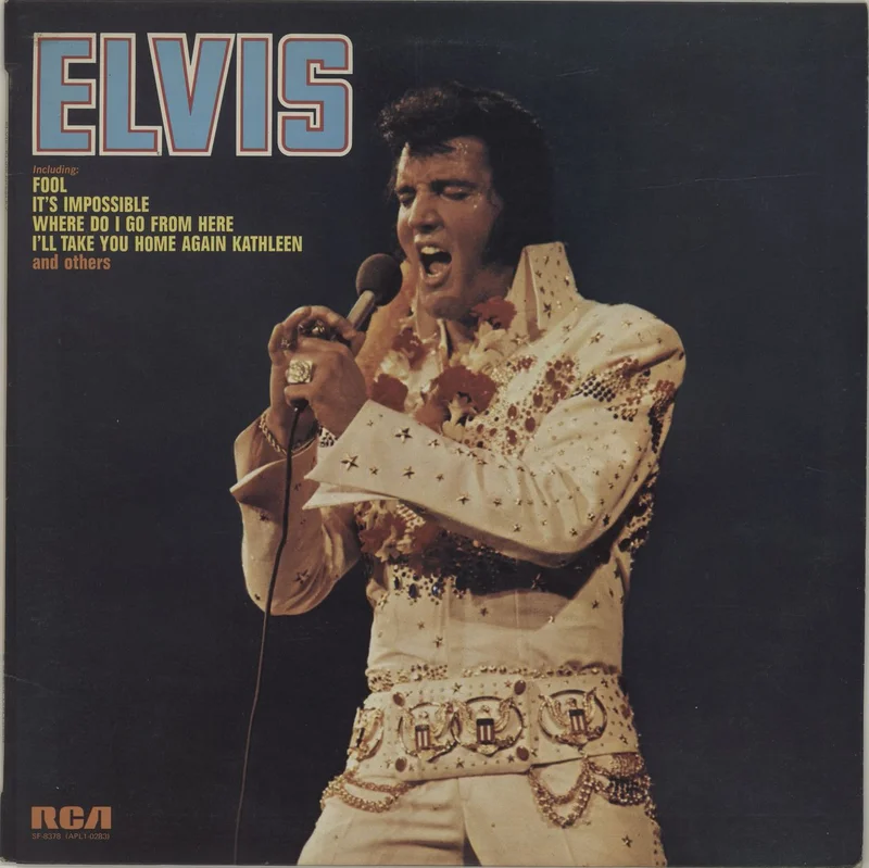 Elvis Presley Elvis UK Vinyl LP