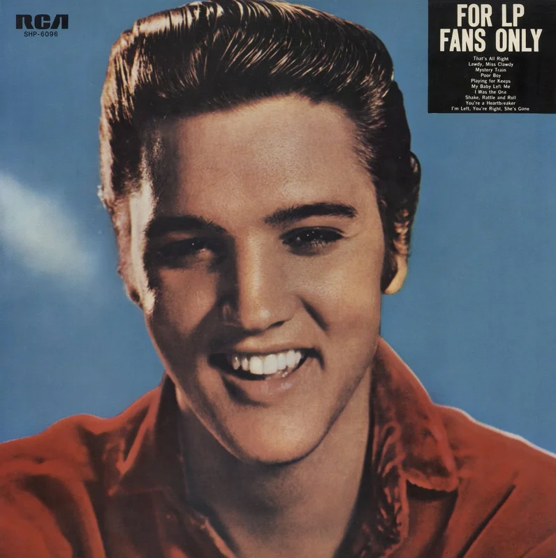 Elvis Presley For LP Fans Only Japanese Vinyl LP