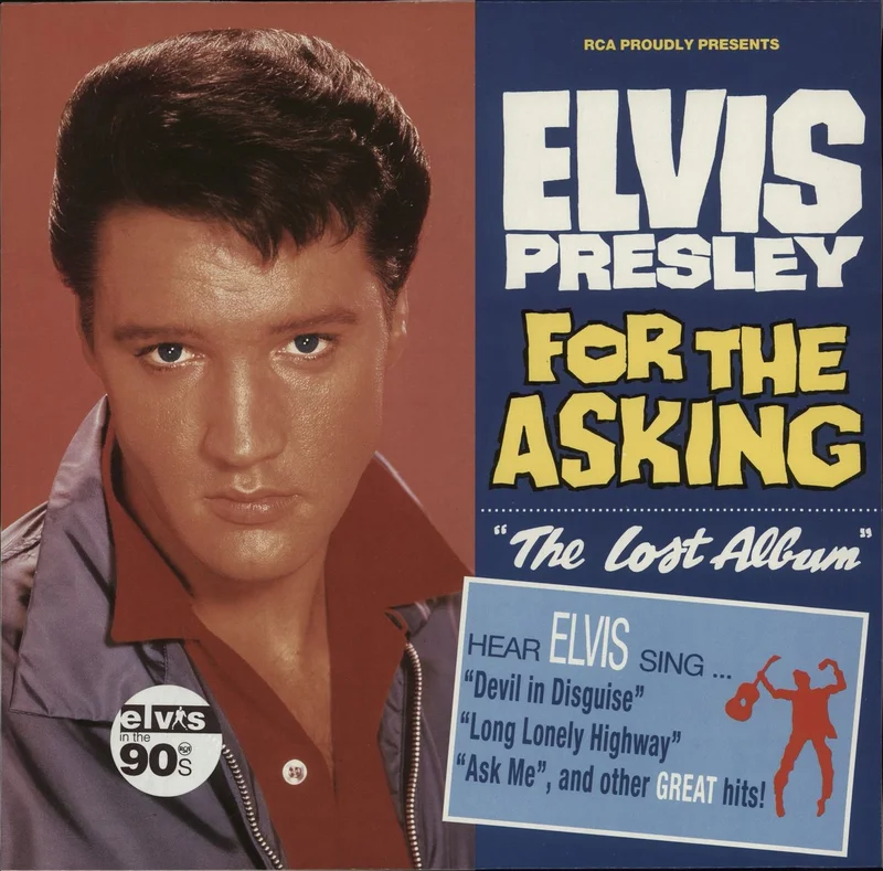 Elvis Presley For The Asking German Vinyl LP