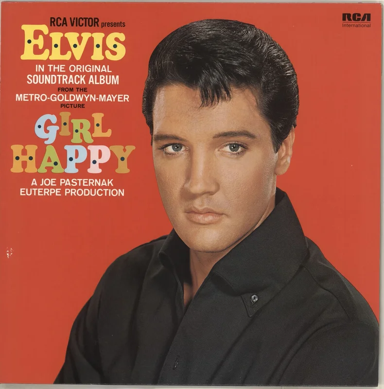 Elvis Presley Girl Happy UK Vinyl LP