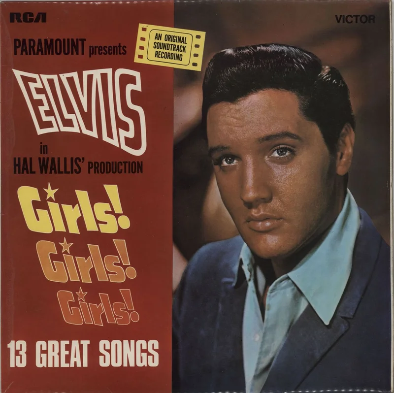 Elvis Presley Girls! Girls! Girls! UK Vinyl LP
