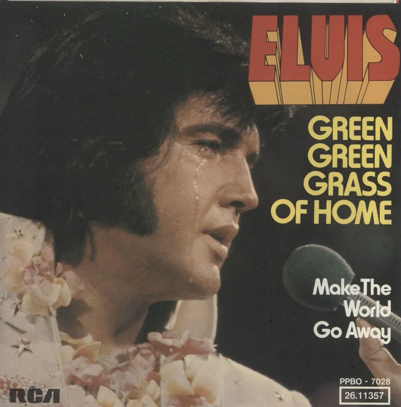 Elvis Presley Green Green Grass Of Home German 7" vinyl