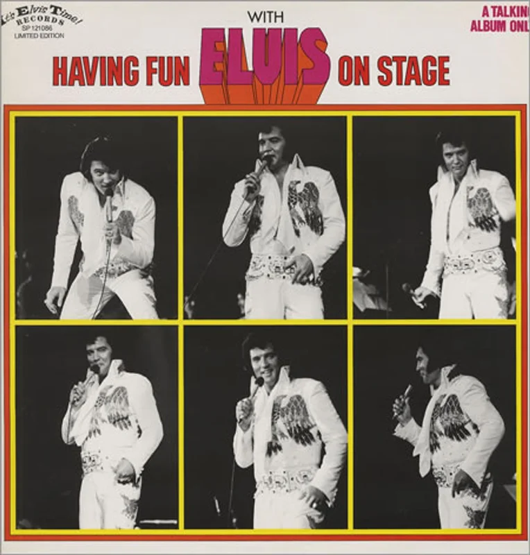 Elvis Presley Having Fun with Elvis On Stage Dutch Vinyl LP