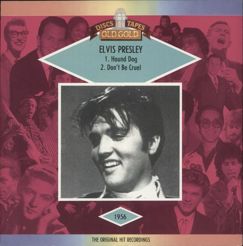 Elvis Presley Hound Dog UK 7" vinyl