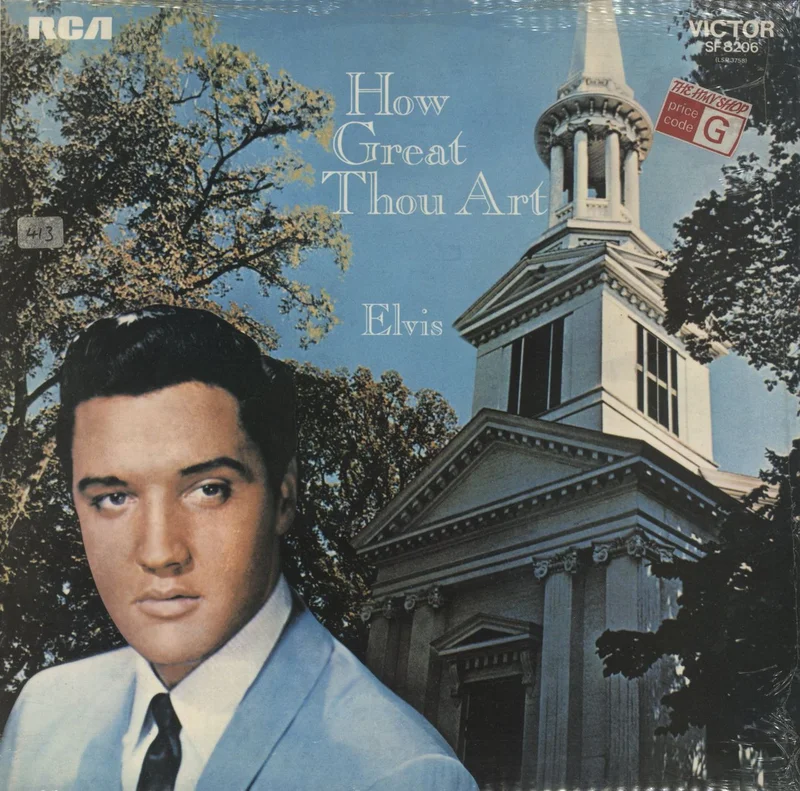 Elvis Presley How Great Thou Art - laminated - Shrink UK Vinyl LP