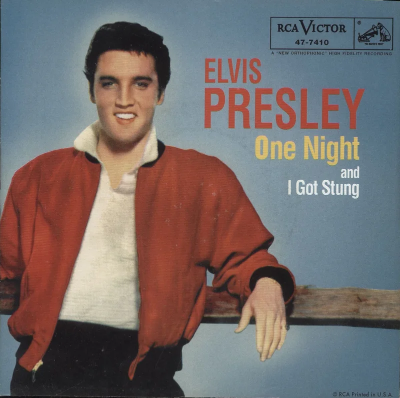 Elvis Presley I Got Stung - Red Vinyl US 7" vinyl