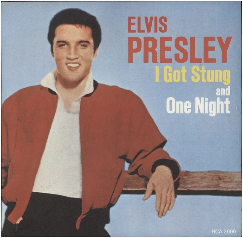 Elvis Presley I Got Stung - solid UK 7" vinyl