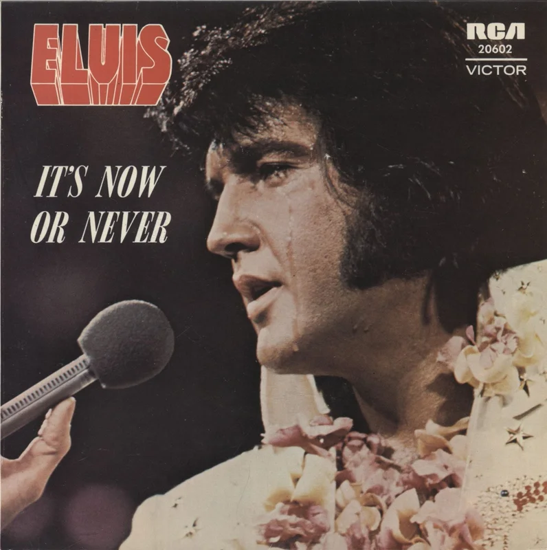 Elvis Presley It's Now Or Never EP Australian 7" vinyl