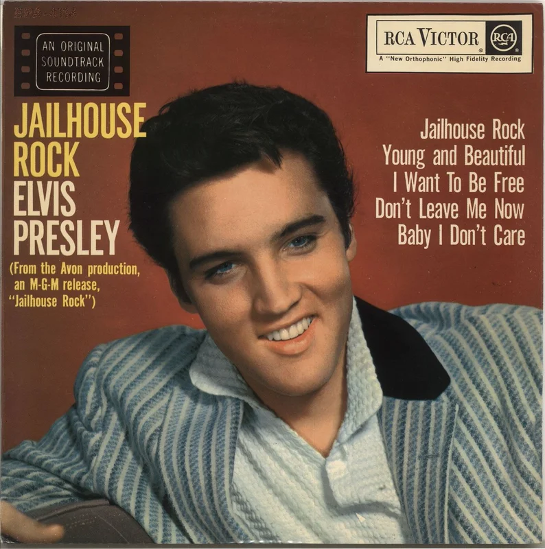 Elvis Presley Jailhouse Rock South African Vinyl LP
