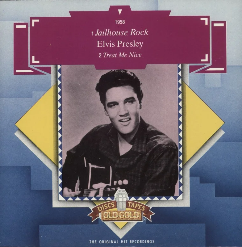 Elvis Presley Jailhouse Rock UK 7" vinyl