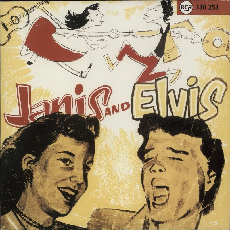 Elvis Presley Janis & Elvis French 10" vinyl