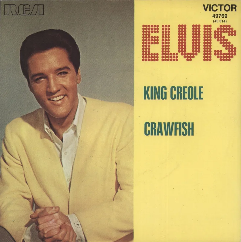 Elvis Presley King Creole French 7" vinyl