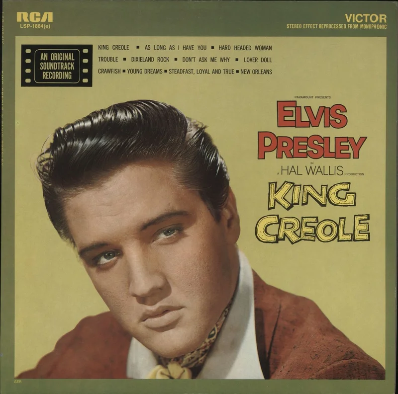Elvis Presley King Creole - US p/s UK Vinyl LP