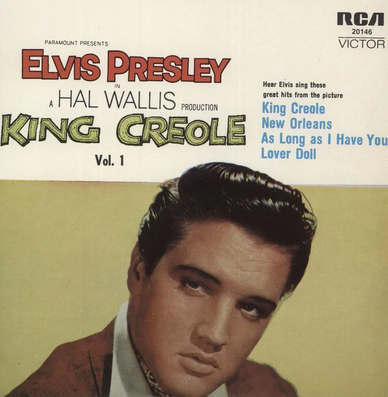 Elvis Presley King Creole Vol. 1 Australian 7" vinyl