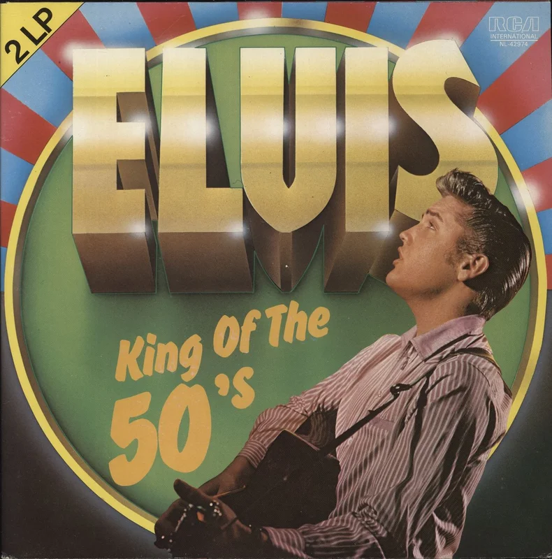 Elvis Presley King Of The 50s Dutch 2-LP vinyl set
