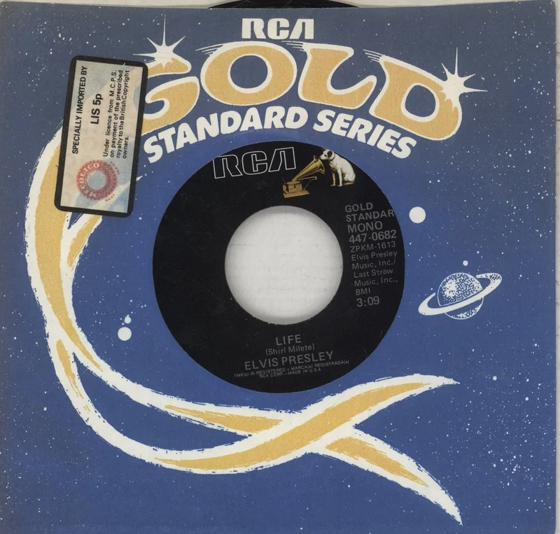 Elvis Presley Life US 7" vinyl