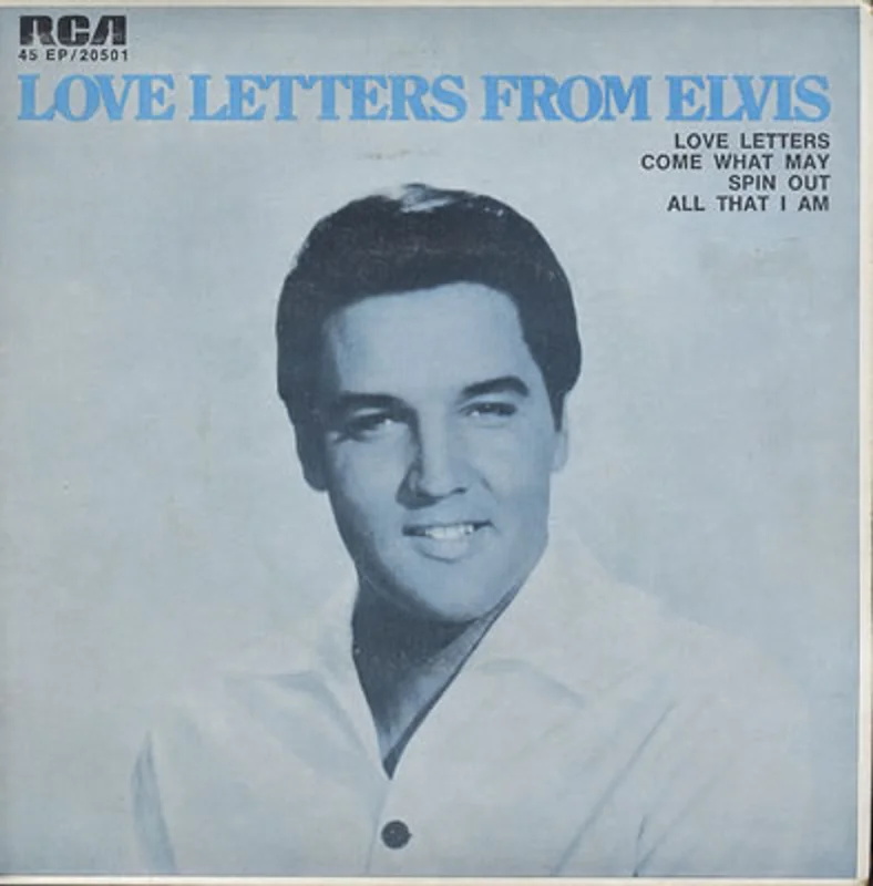 Elvis Presley Love Letters From Elvis Australian 7" vinyl