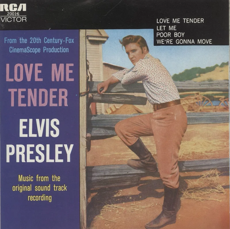 Elvis Presley Love Me Tender Australian 7" vinyl