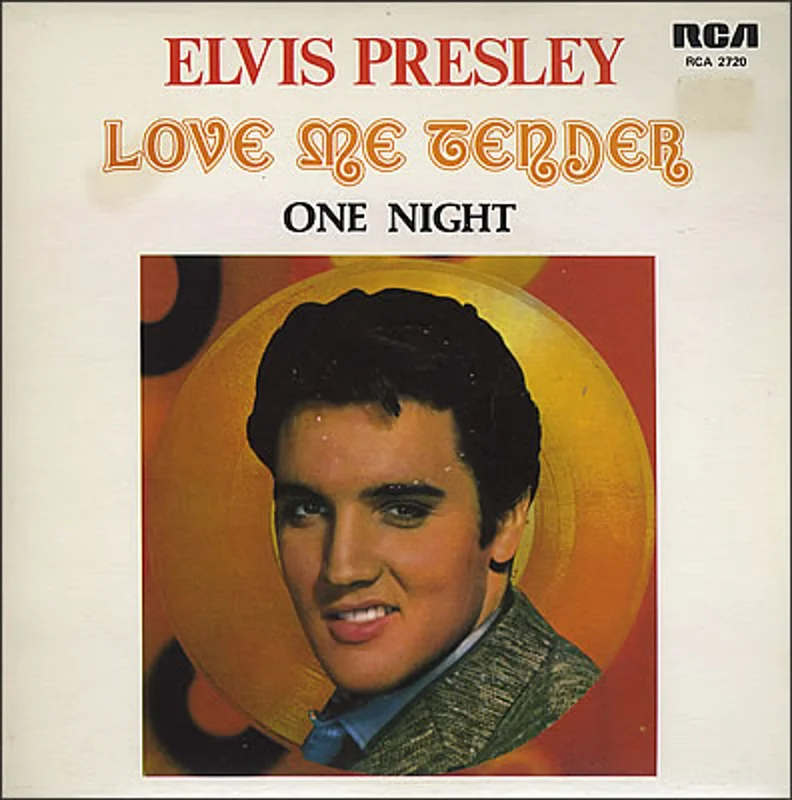 Elvis Presley Love Me Tender Canadian 7" vinyl