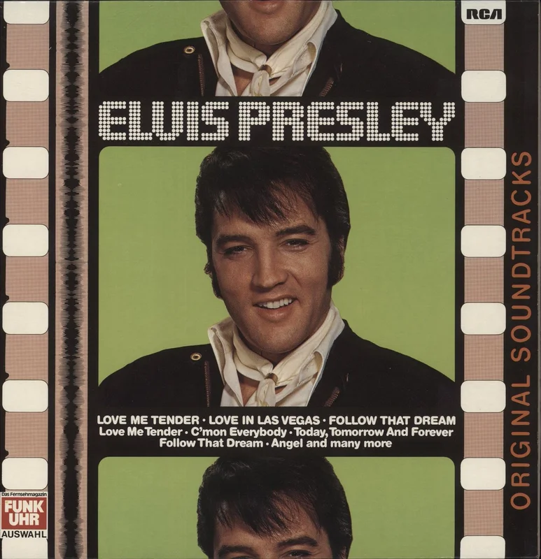Elvis Presley Love Me Tender / Love In Las Vegas / Follow That Dream - Original Soundtracks German Vinyl LP