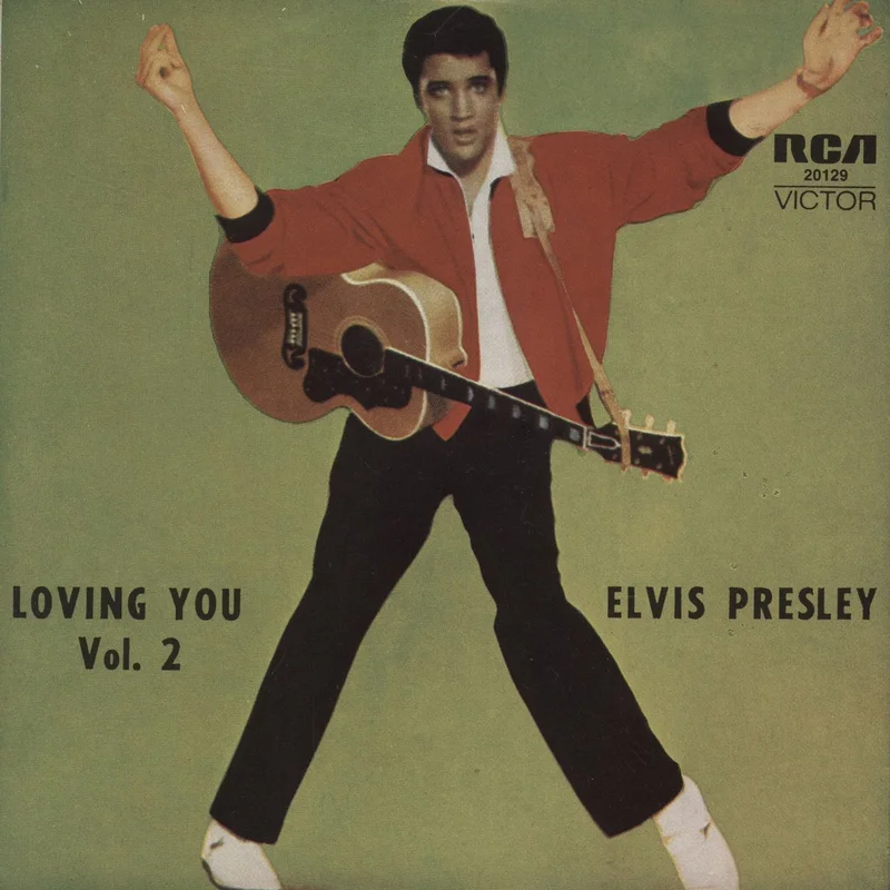 Elvis Presley Loving You Vol. 2 Australian 7" vinyl