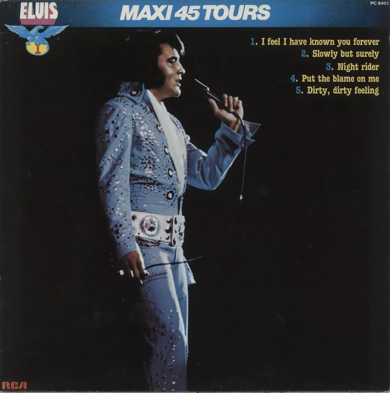 Elvis Presley Maxi 45 Tours #1 French 12" vinyl