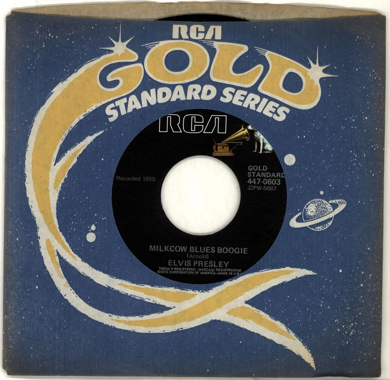 Elvis Presley Milkcow Blues Boogie US 7" vinyl