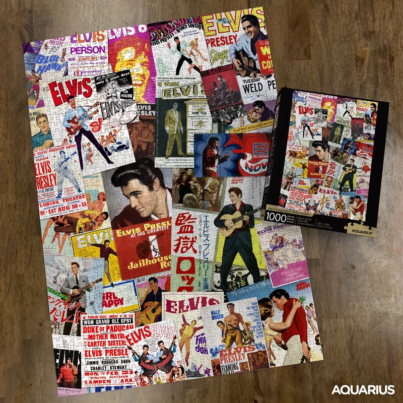 Elvis Presley Movie Posters Puzzle