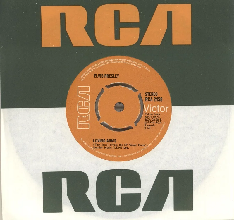 Elvis Presley My Boy - 4pr UK 7" vinyl