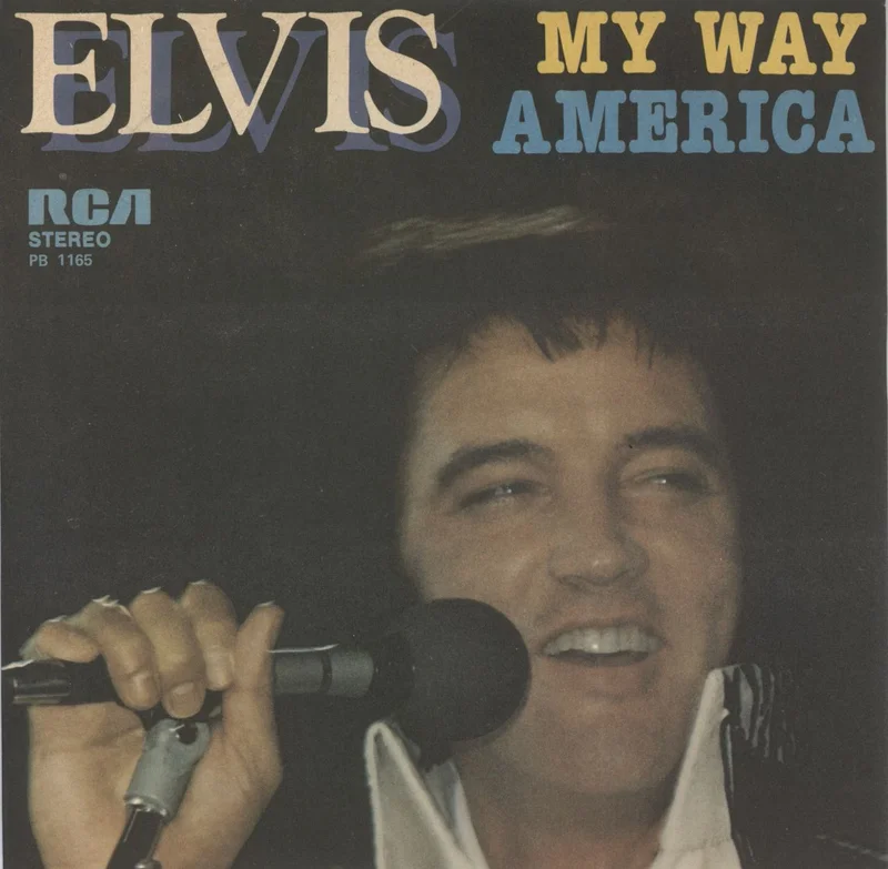 Elvis Presley My Way Italian 7" vinyl