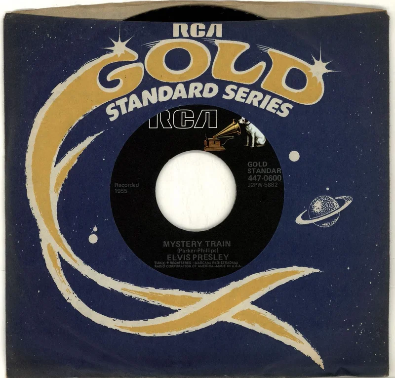 Elvis Presley Mystery Train US 7" vinyl