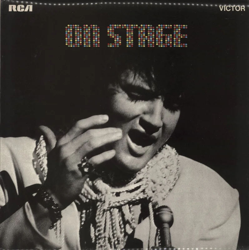 Elvis Presley On Stage - UK p/s US Vinyl LP